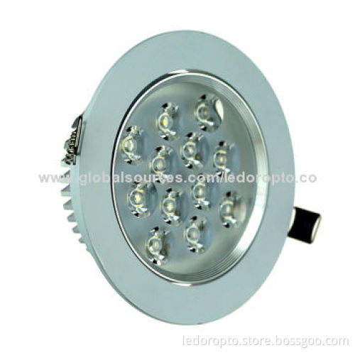 LD 12W LED Spotlight with Aluminum Fins, E26/E27, Bridgelux/Epistar/Epileds Chip
